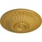 Ekena Millwork Modena Ceiling Medallion (Fits Canopies up to 5 1/4"), 23 1/2"OD x 3 1/2"P, Iridescent Gold CM23MOIGS - alternate 3